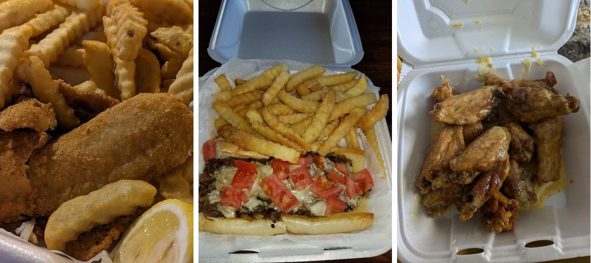 A-Town Wings Menu
