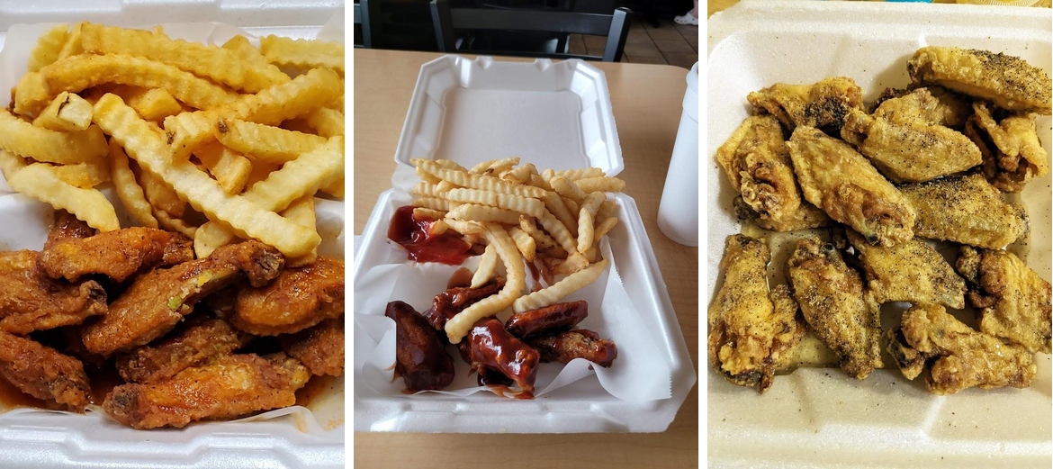 A-Town Wings Menu