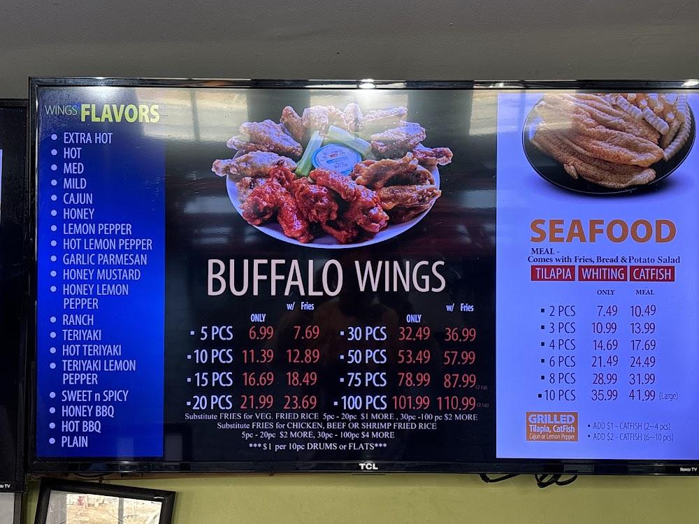 A-Town Wings Menu image 2