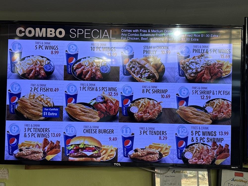 A-Town Wings Menu image 3